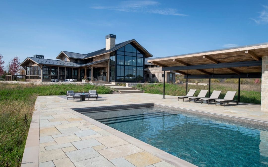 Rehkamp Larson Architects Creates a Rustic Yet Refined Home