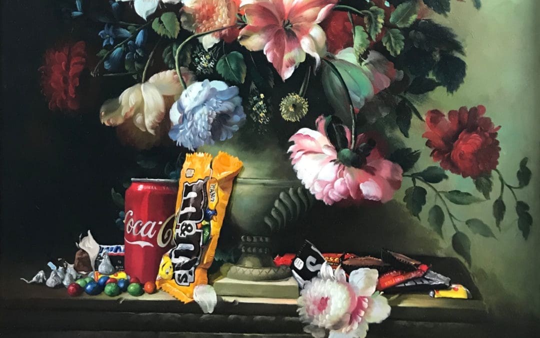 Artist Dave Pollot Bridges the Divide Between Classic and Pop Art