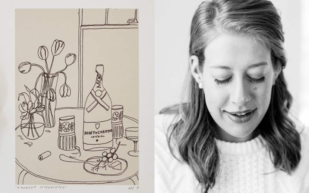 Artful Giving: Artist Anna Lisabeth Creates “A Moment Interrupted”