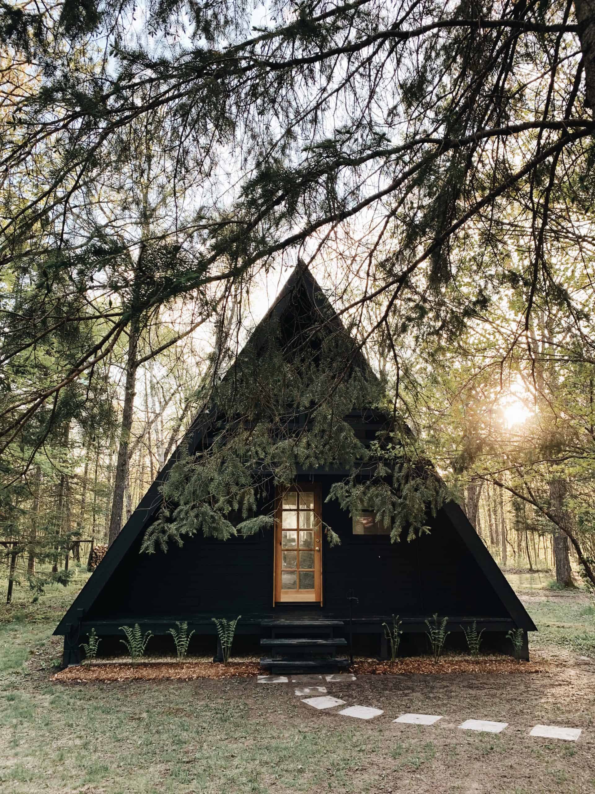 Scandinavian A-Frame Cabin Rental | Artful Living Magazine