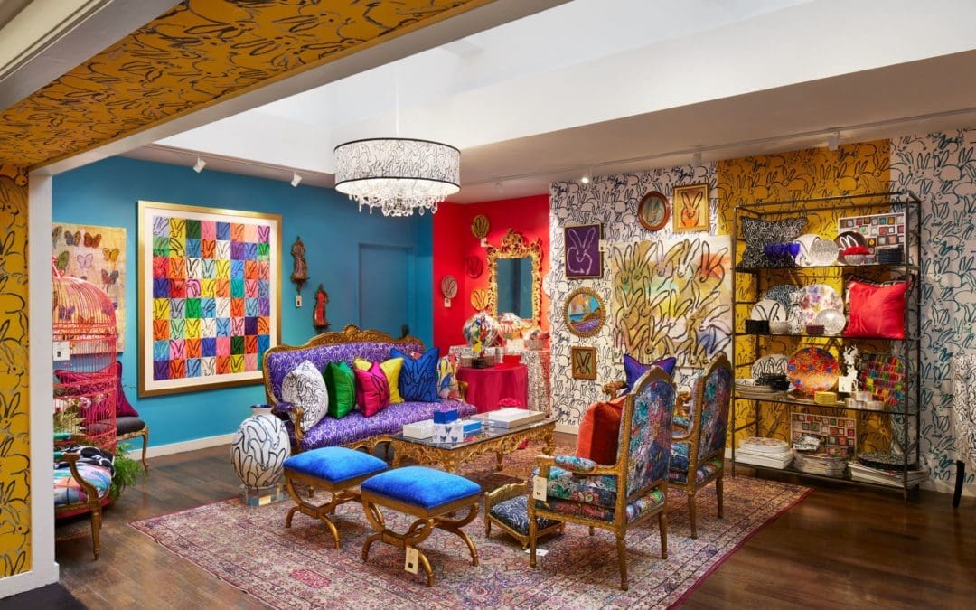 Artist Hunt Slonem Launches His New Line of Home Goods