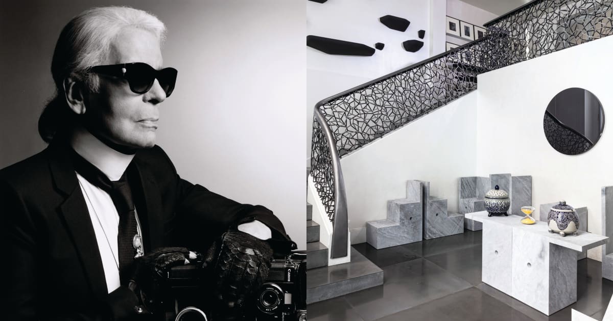 At Auction The Karl Lagerfeld Estate Artful Living Magazine