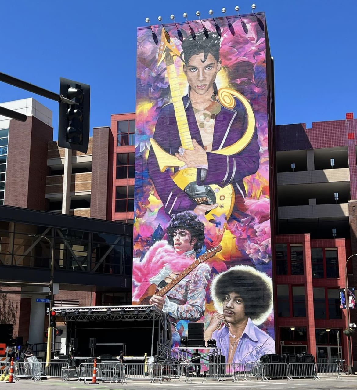 Artful Living | Behind Hiero Veiga’s New Minneapolis Prince Mural