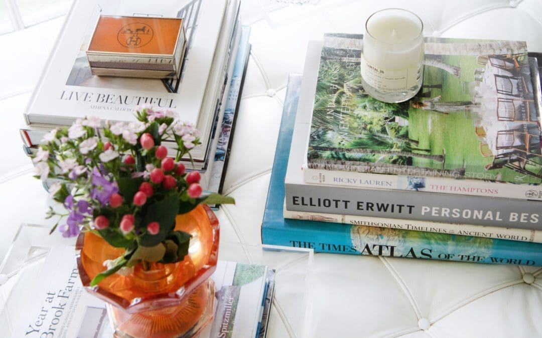 How to Decorate Your Home with Books