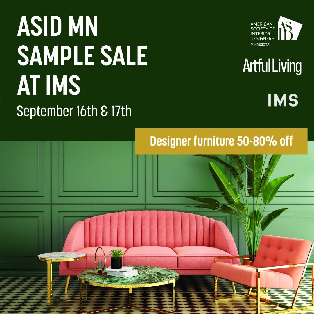 Artful Living | ASID MN Sample Sale at IMS