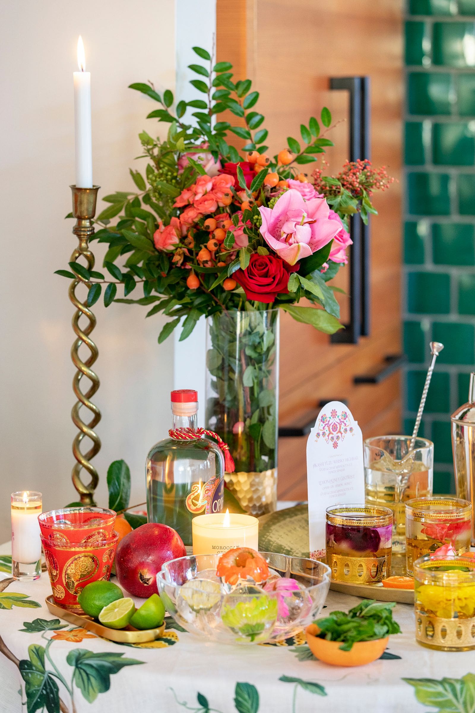 Artful Living | Designer Lucy Penfield Hosts an At-Home Night in Morocco