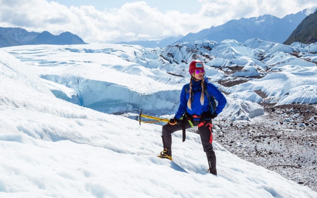 Laura Schara Conquers Alaska’s Matanuska Glacier