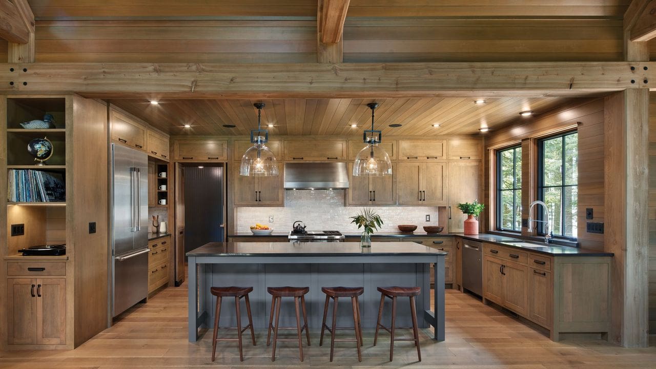 Artful Living | Tour Albertsson Hansen Architecture's Contemporary Wisconsin Cabin