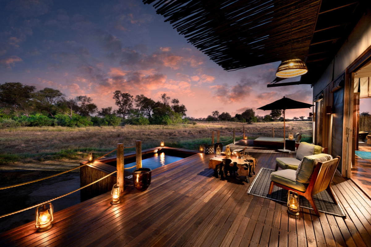 luxury safari lodge botswana