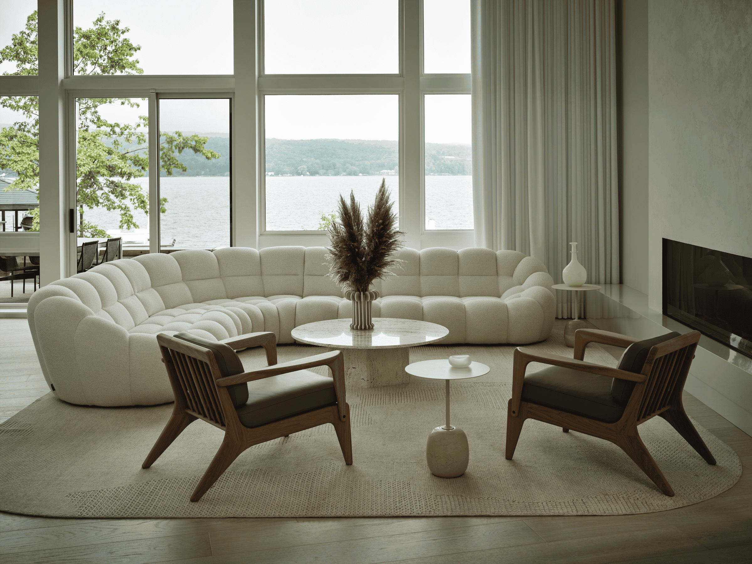 Artful Living | DGI Design x Build Creates a Peaceful Lake Home Upstate New York 