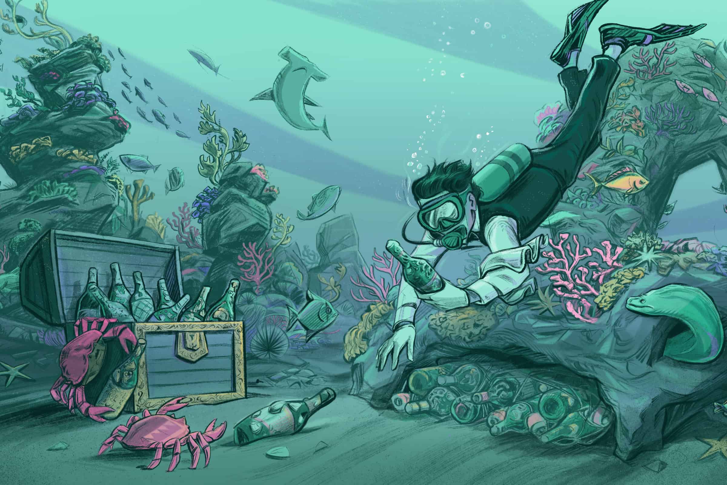 Discover the Hidden World of Underwater Wine Cellars