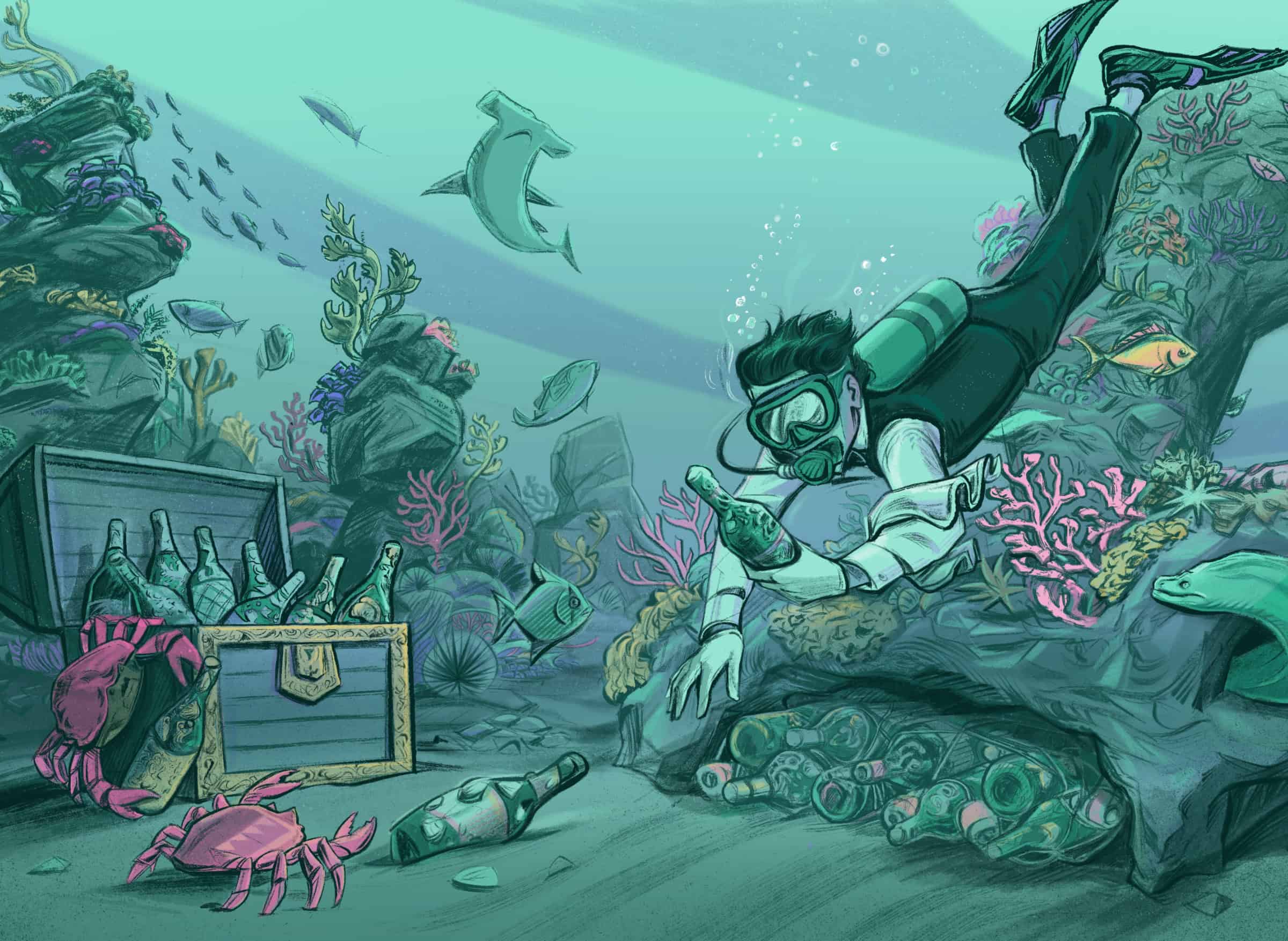 Artful Living | Discover the Hidden World of Underwater Wine Cellars