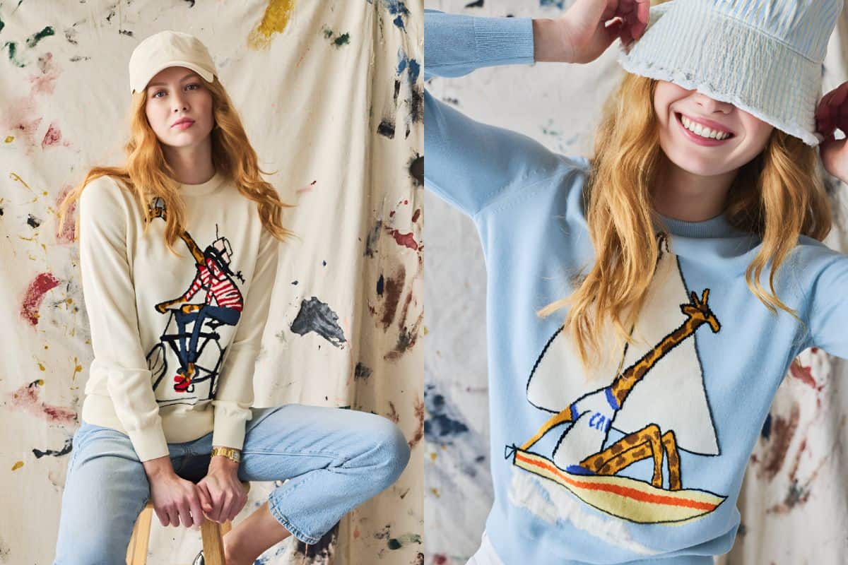 Artful Living | An Insider’s Look at Eleanor Leftwich and Drawbertson’s Art-Fashion Collaboration