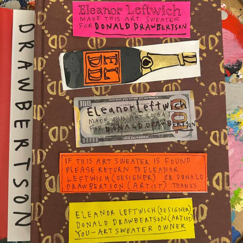 Artful Living | An Insider’s Look at Eleanor Leftwich and Drawbertson’s Art-Fashion Collaboration