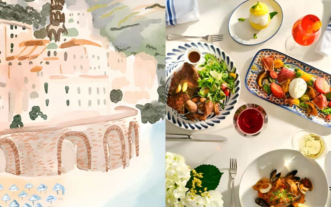 Tavola’s AMALFI Transports Diners to the Italian Coast
