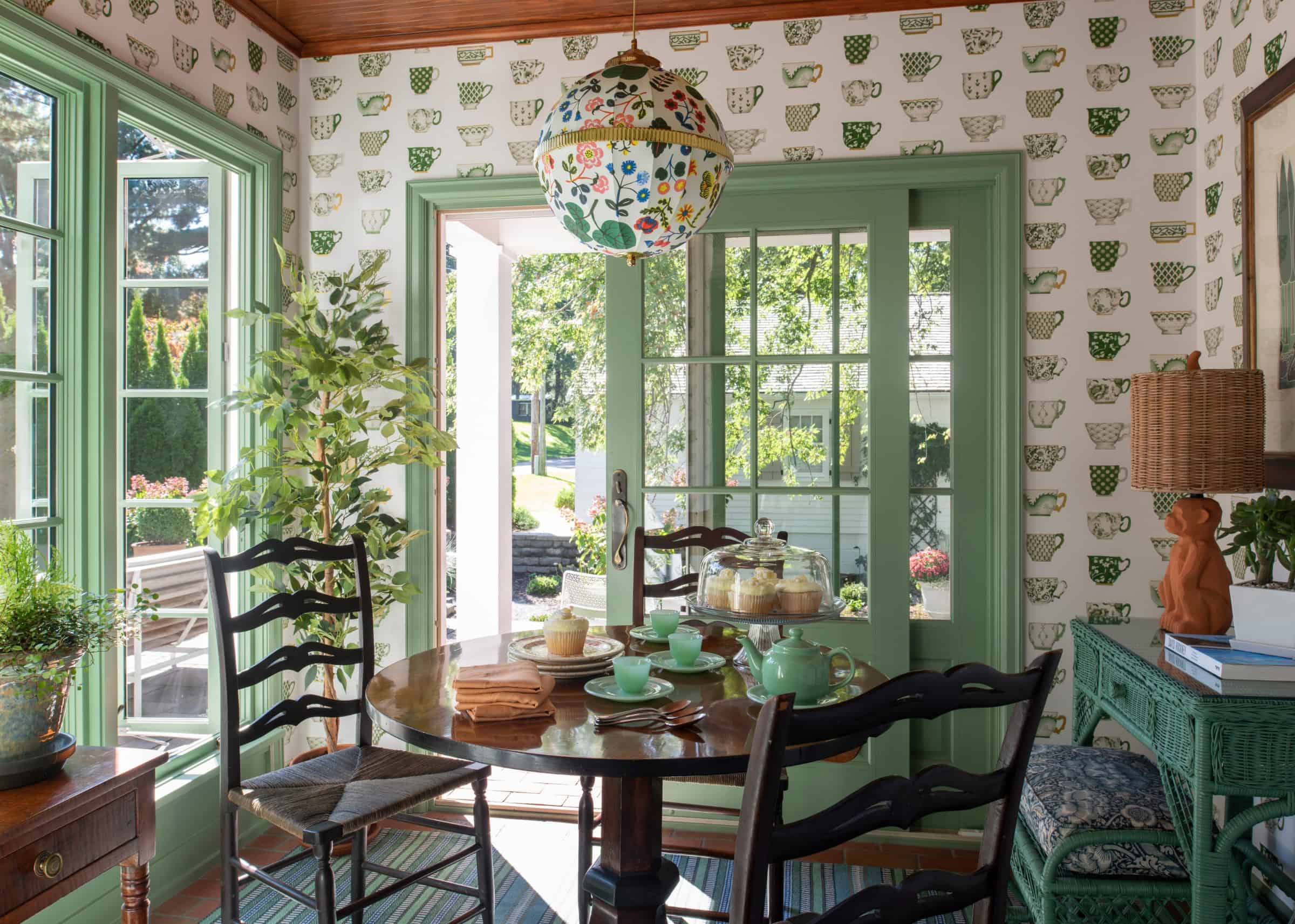 Artful Living | David Heide Design Rejuvenates a 1920 Cottage with a Vibrant Pop of Color