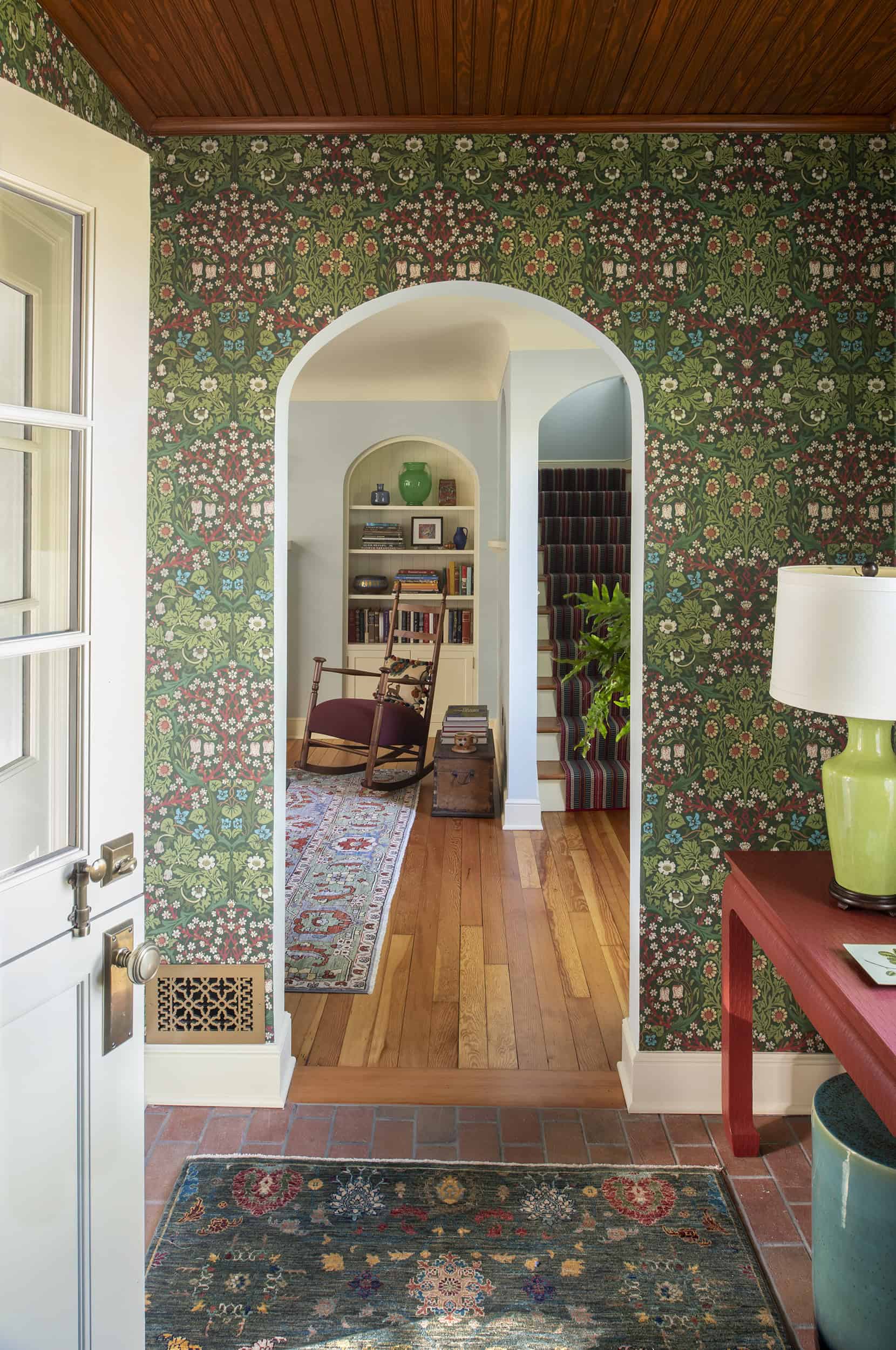 Artful Living | David Heide Design Rejuvenates a 1920 Cottage with a Vibrant Pop of Color