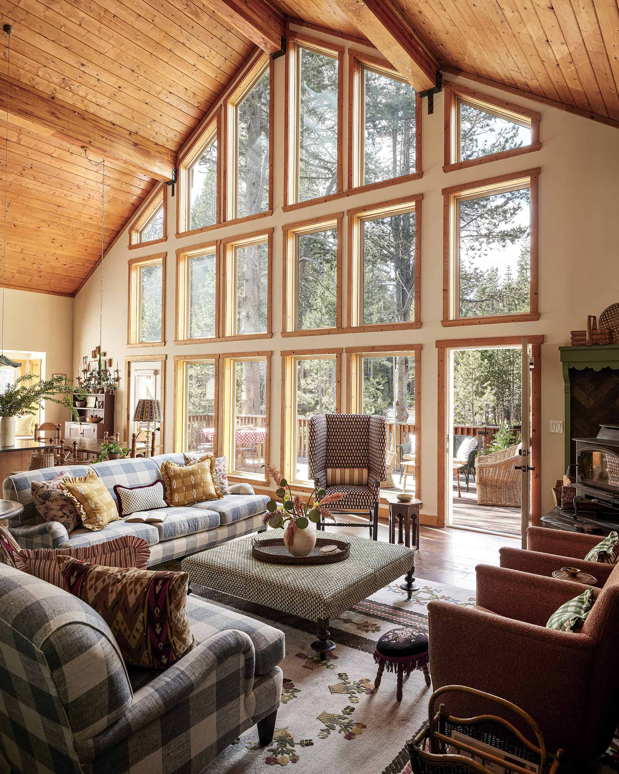 Artful Living | Pattern-Maxxing Reaches New Heights in This Northern California Ski House