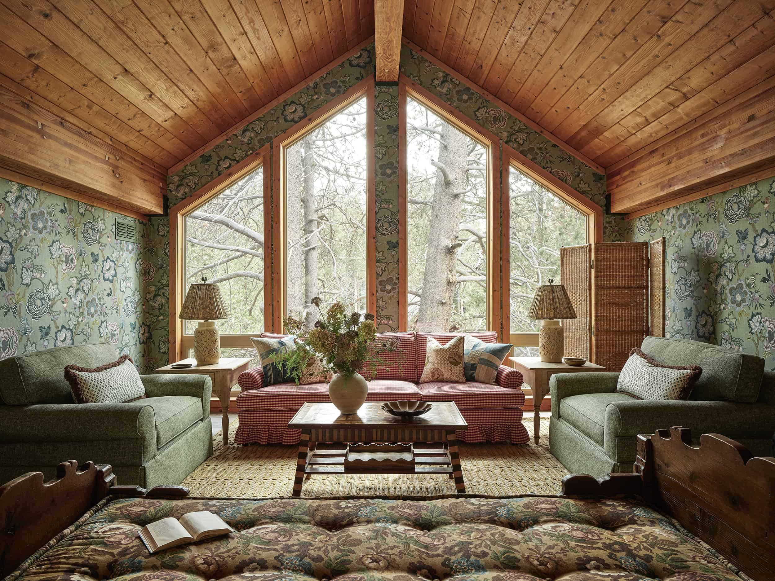 Artful Living | Pattern-Maxxing Reaches New Heights in This Northern California Ski House
