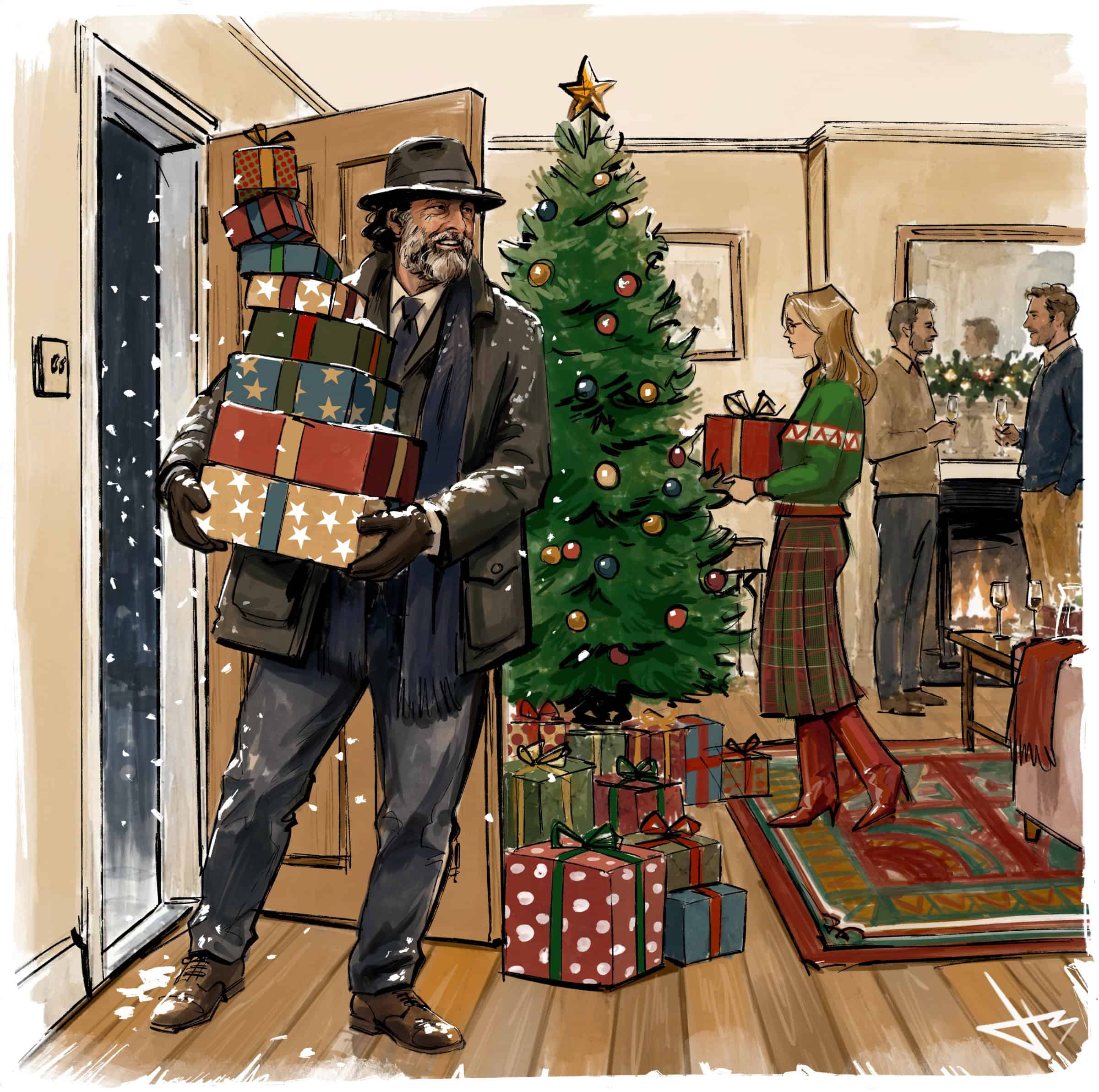 Artful Living | David Coggins' Guide to Not Being a Scrooge of a Holiday Guest