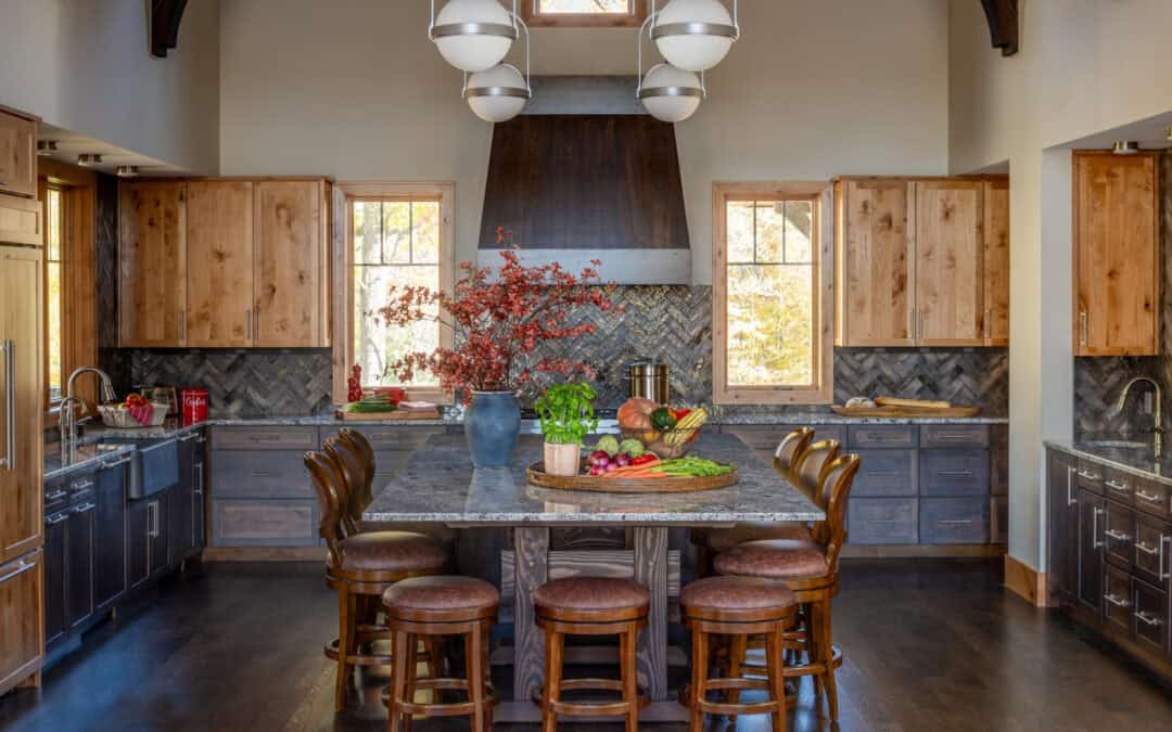 Inside a Cozy Wisconsin Lakeside Retreat by LiLu Interiors