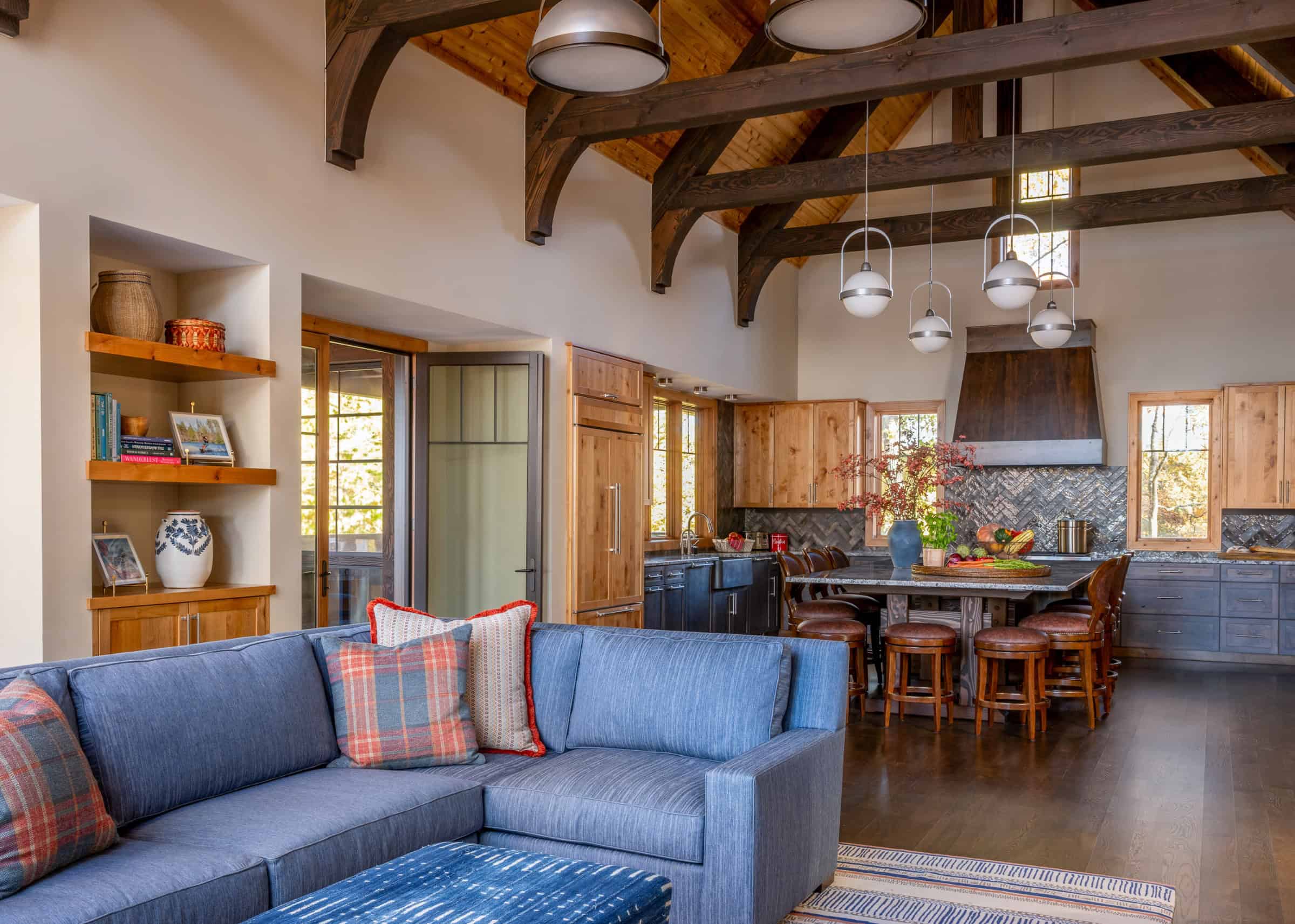 Artful Living | Inside a Cozy Lakeside Retreat by LiLu Interiors